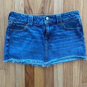 American eagle size 4 mini Jean skirt! Super cute!!!